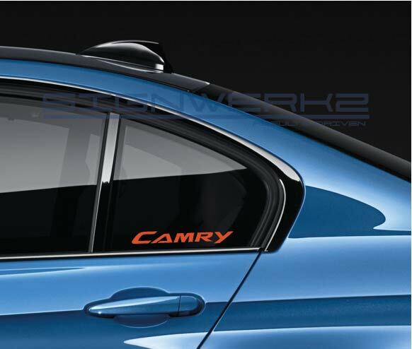 Toyota Camry sticker decal tuning toyota New Pair