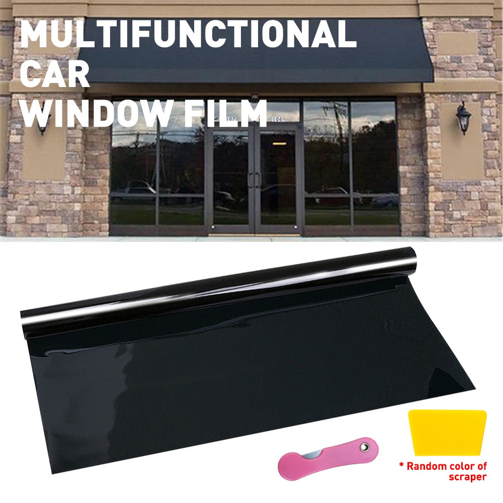 Uncut Window Tint Roll 5% VLT 20″ 10ft Car Home Commercial Office Auto Film1-10X
