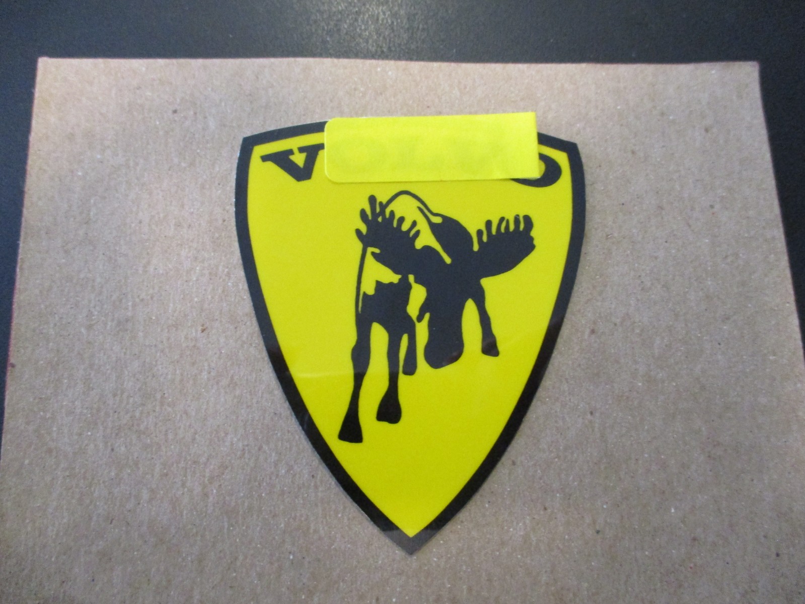 Charging Moose Decal Emblem Self Adhesive