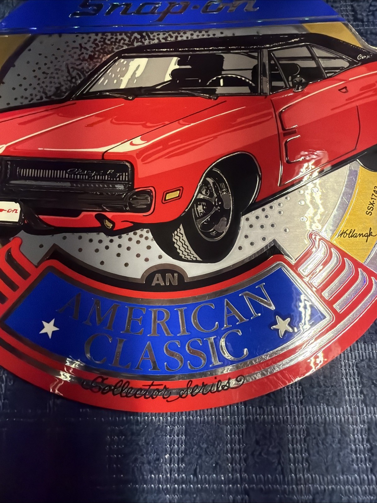 NEW Vintage Snap-on Tools Box Sticker HotRod Decal 1969 Charger SSX1743