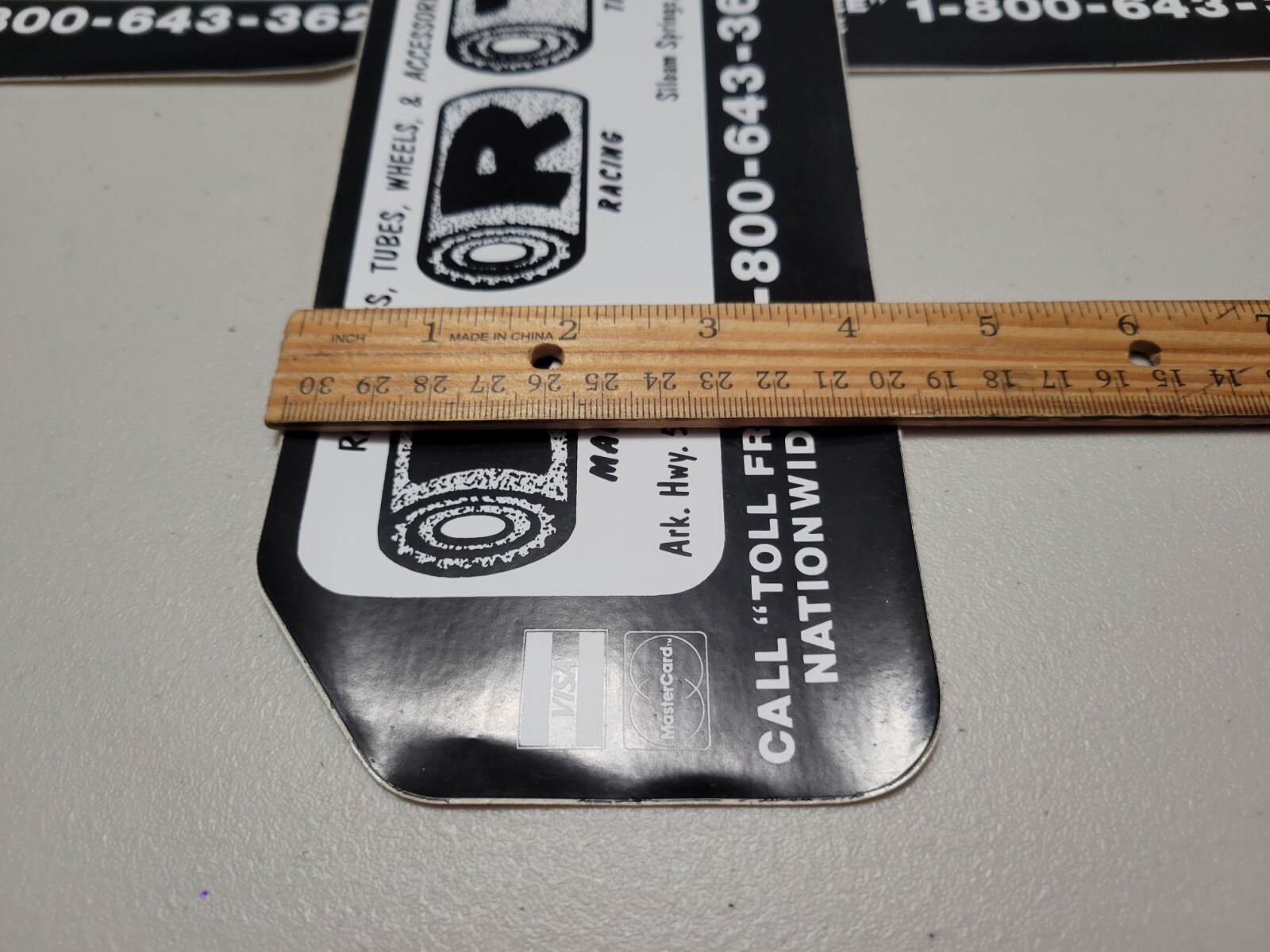 3x Vintage 9″ x 4.25″ Marsh’s Racing Tires Sticker Decal Racing Car Drag Racecar