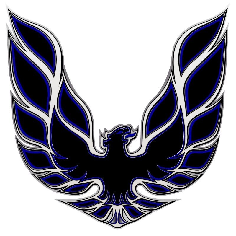 Firebird Trans AM Vintage Retro American Muscle Car Vinyl Sticker Decal Hood