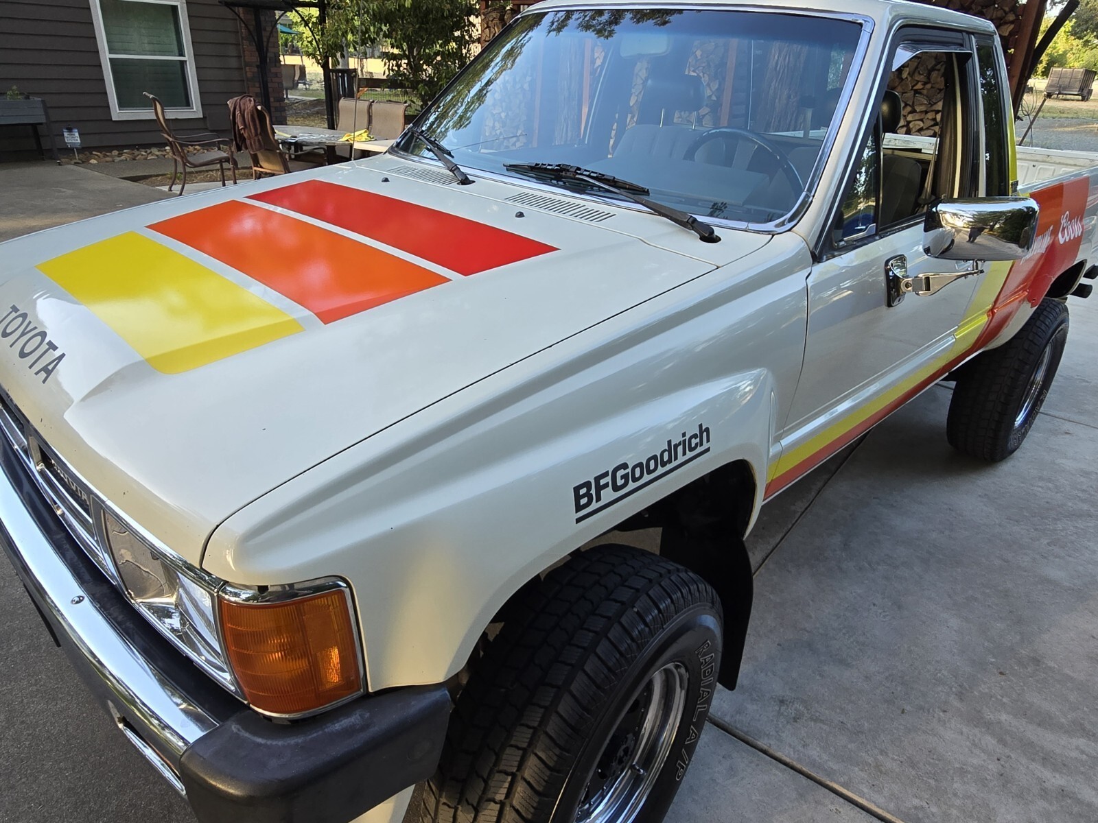 Decals Compatible with Toyota TRD pickup truck Retro graphics