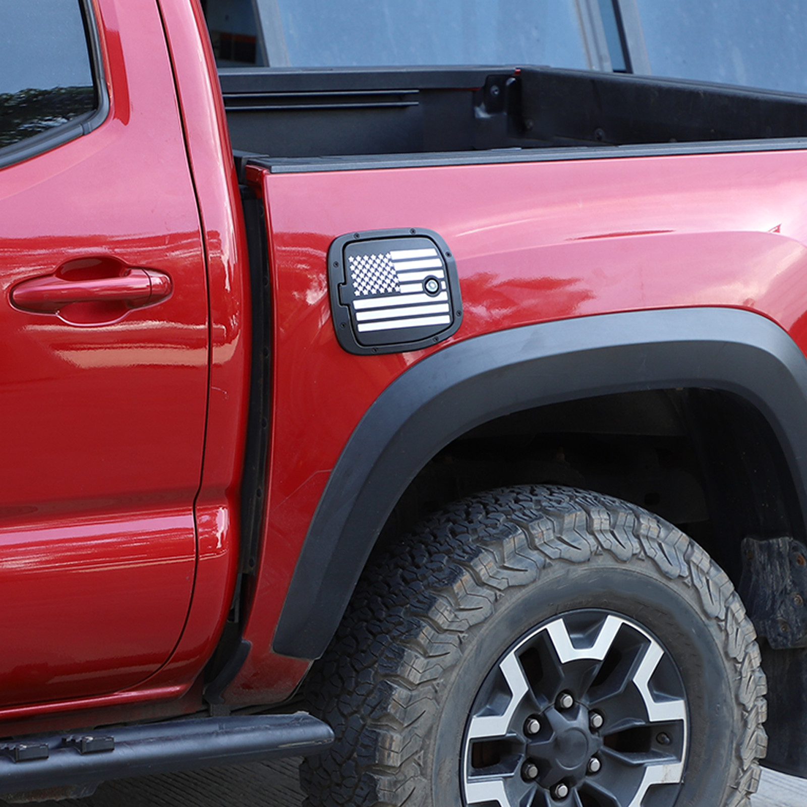 For Toyota Tacoma 2016-2022 Replacement Fuel Tank Cap Anti-theft Lock Cap Cover