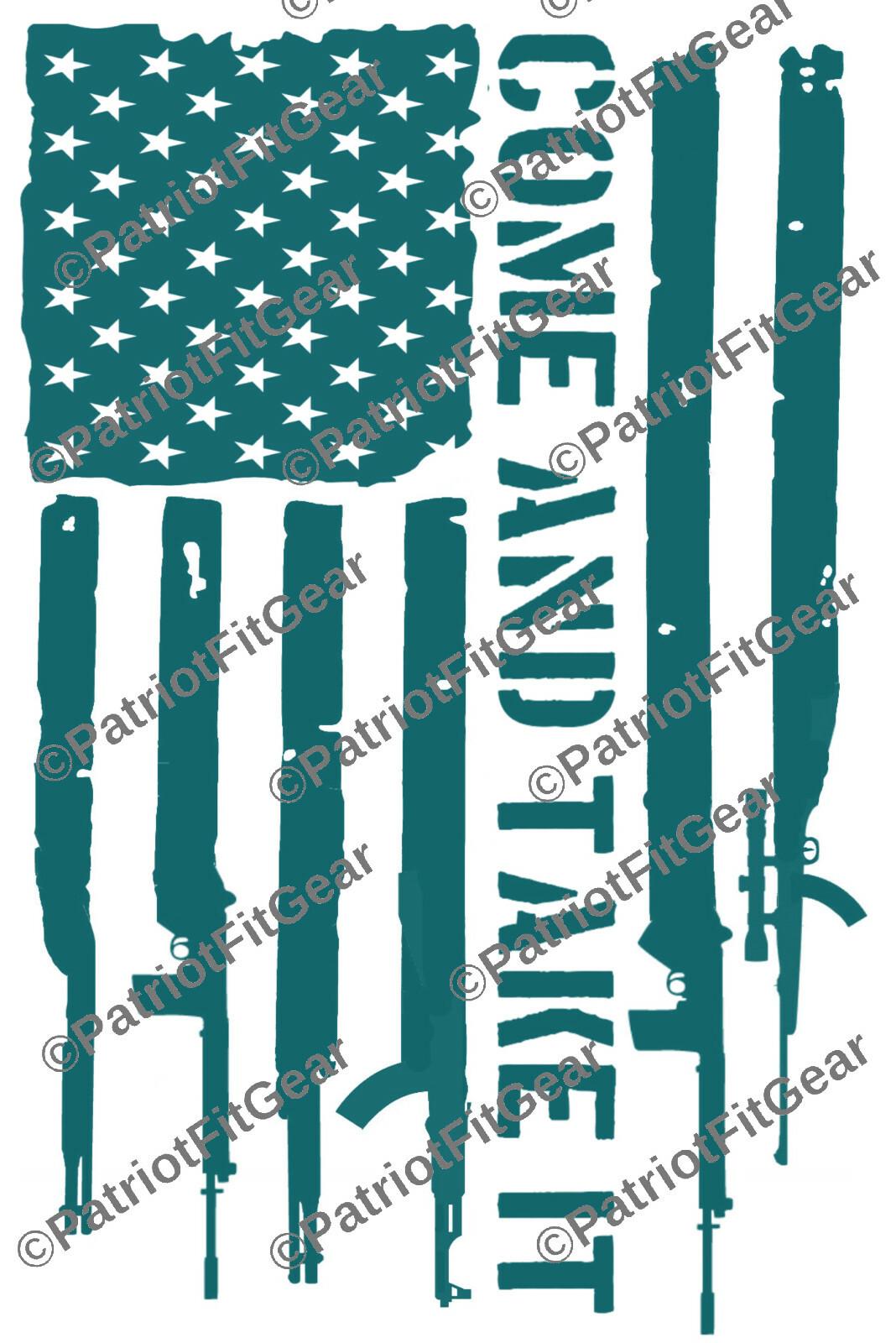 Gun Flag,Come And Take It,9″x12″,Molon Labe,Dont Tread On Me,Custom Vinyl Decal