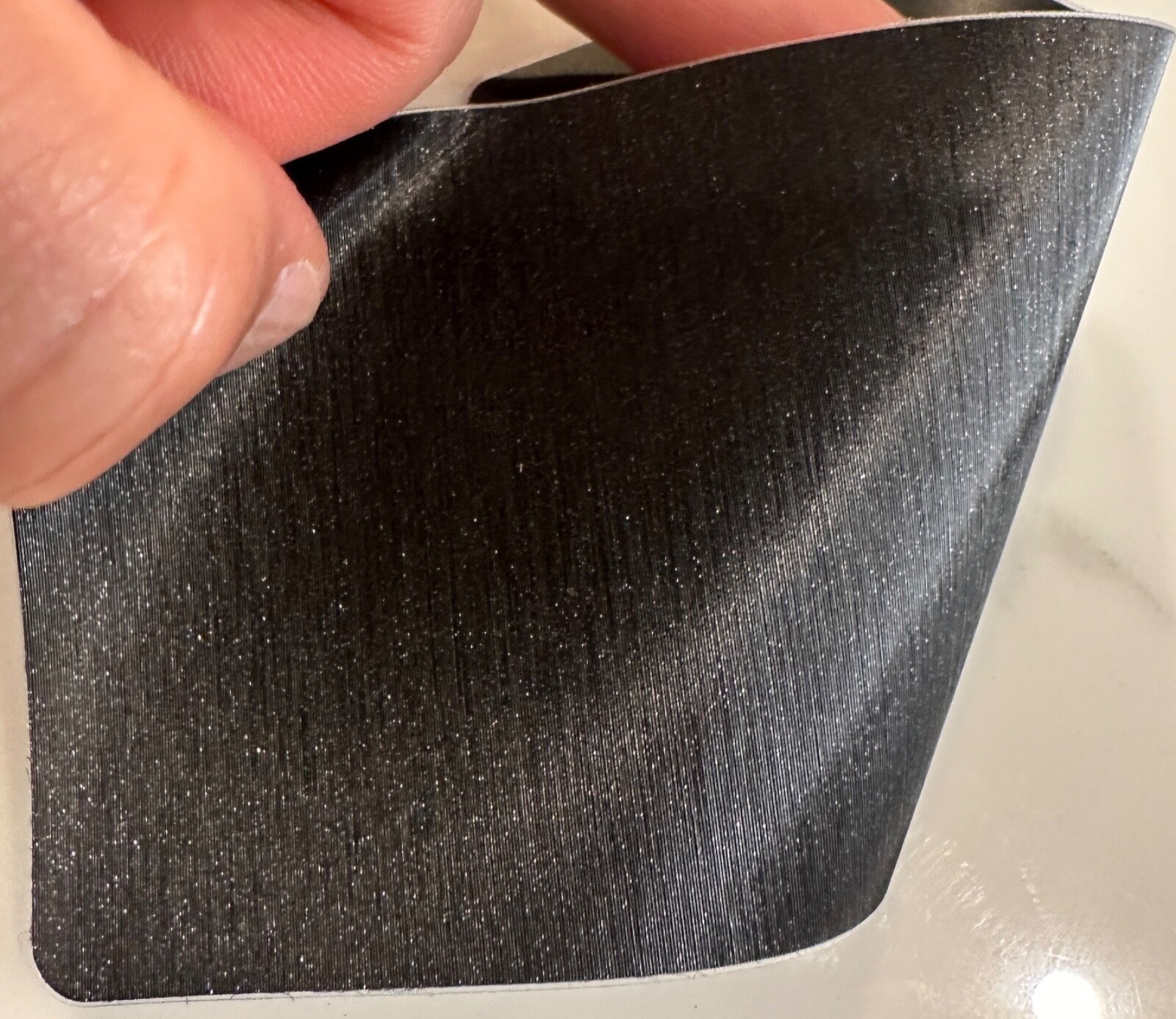 Tesla Cybertruck DIY Full Vinyl Wrap Color Change Brushed Metallic Black