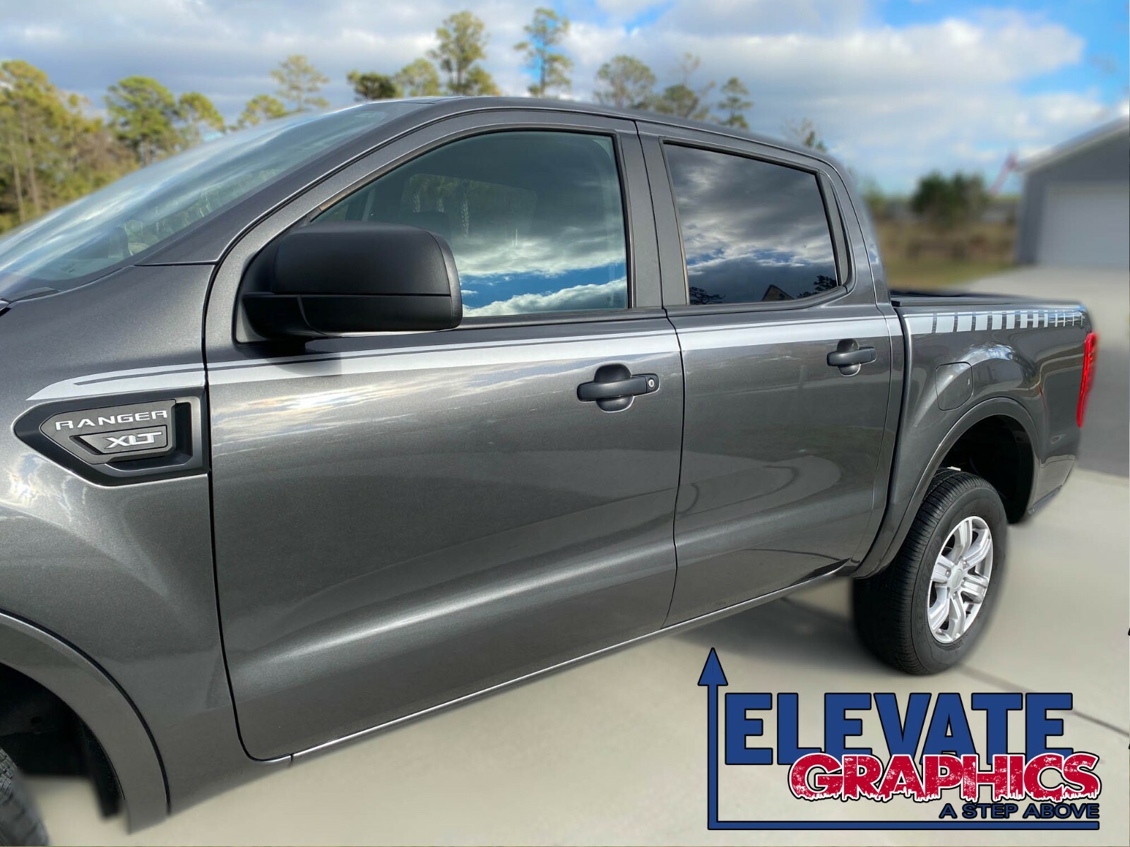 Fits Ford Ranger Decals Side Spear Vinyl Stripes 3m Graphics Stickers 2019-2025