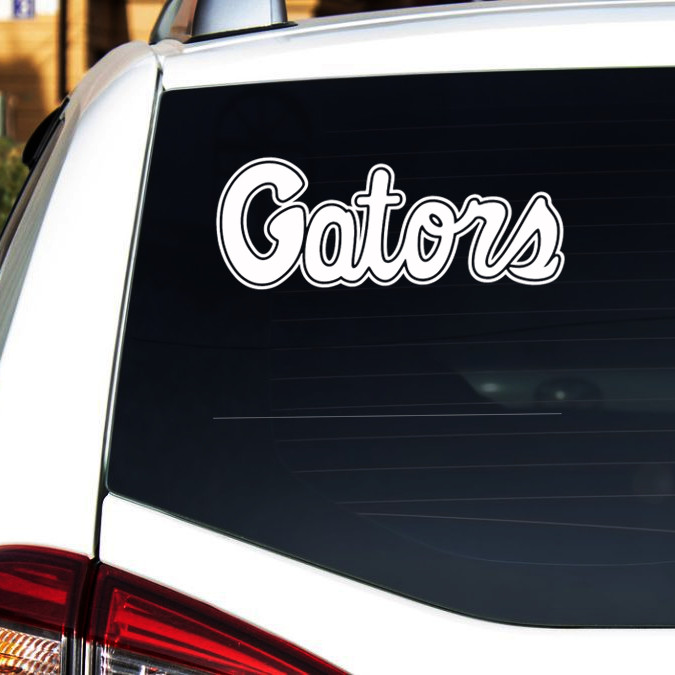 Florida Gators-Decal/Sticker-6 SIZE-SEC-Laptop-Wall-Tablet-Cornhole-Football-D2
