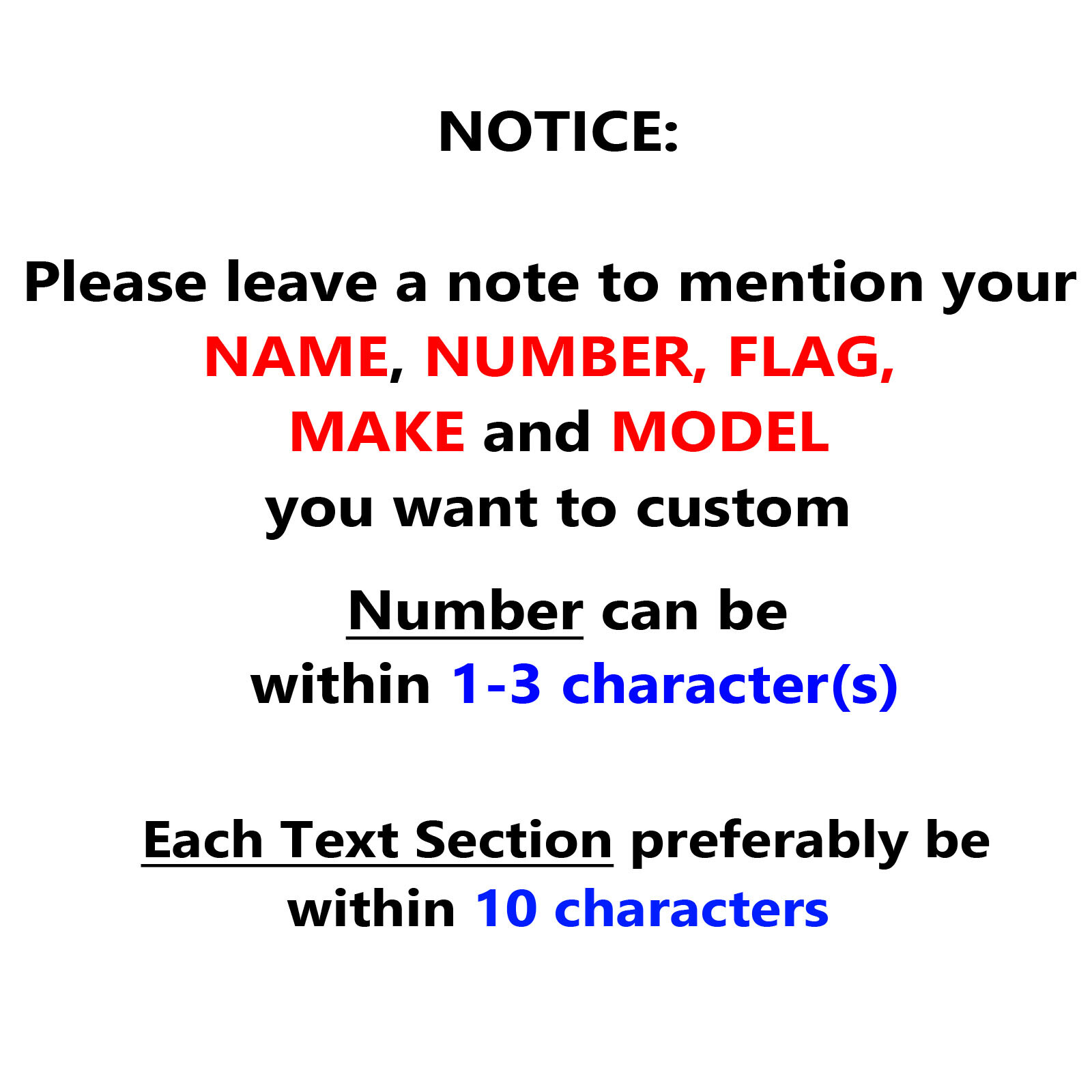 White Number Letter Flag Model Sticker Glossy Matte Magnet Custom x2 Autocross