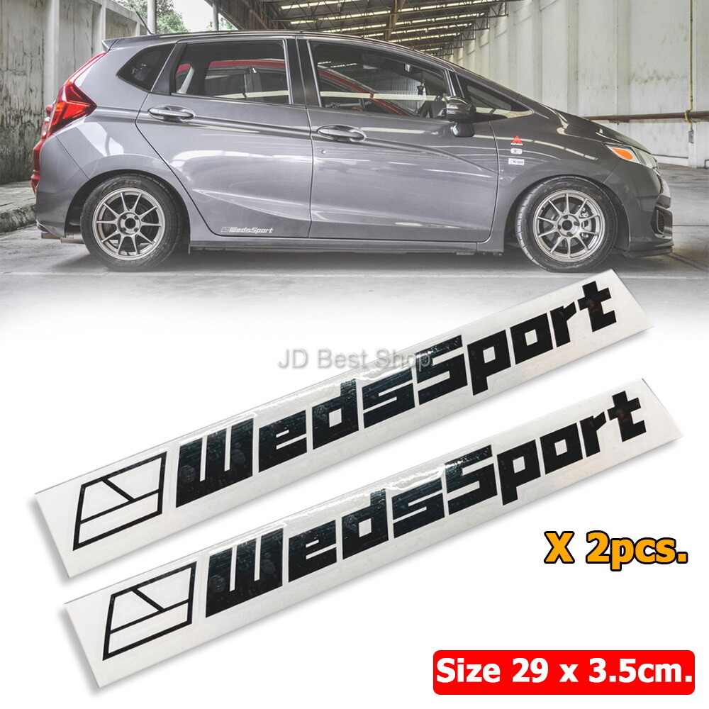 Sticker Vinyl JDM Style Jap Weds Sport Wheel 29cm. SA70 77R TC105XN Racing Drift