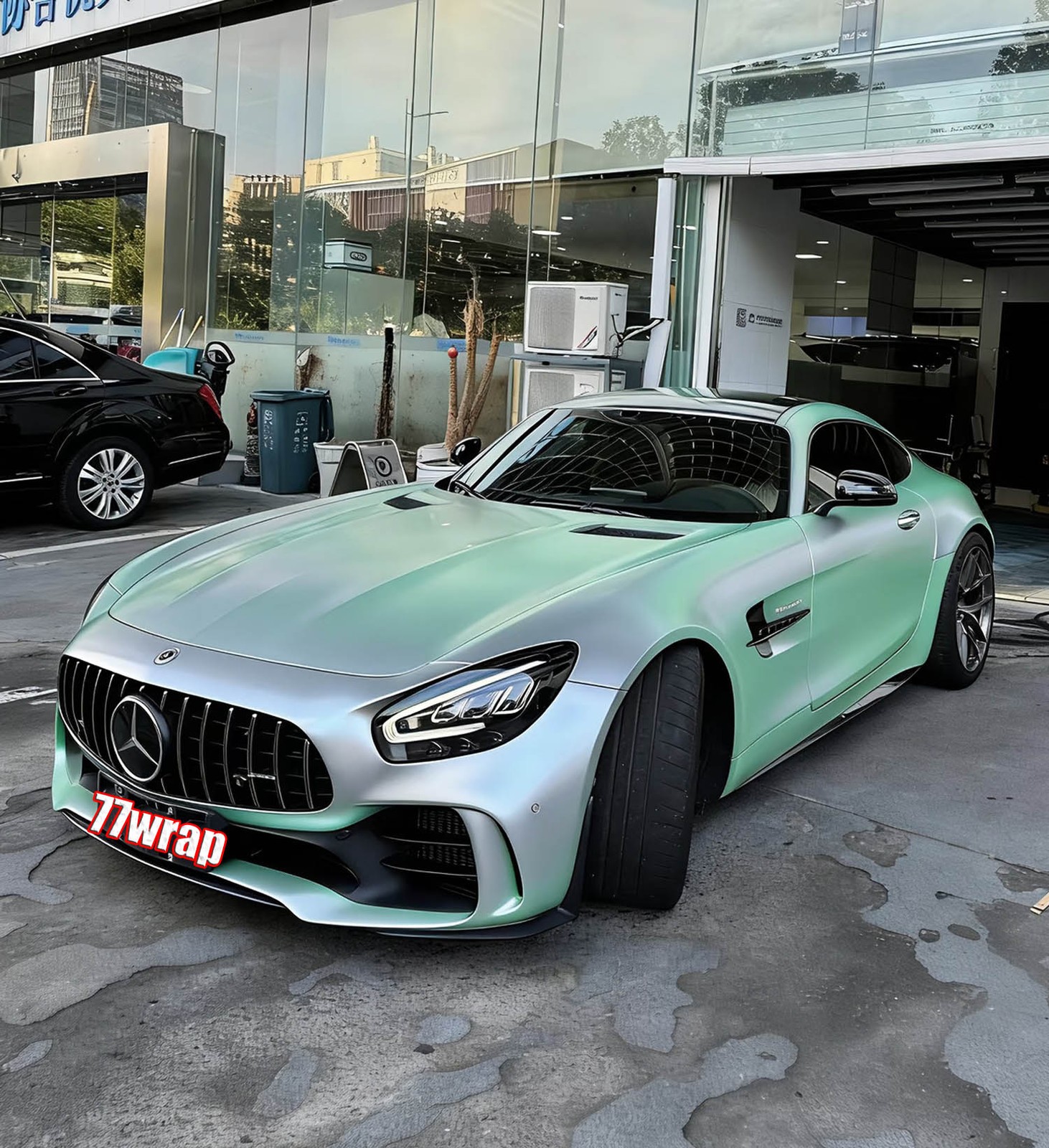 50FT x 5FT PET Silver GN Chameleon Satin Pearl Metal Car Vinyl Wrap Sticker US