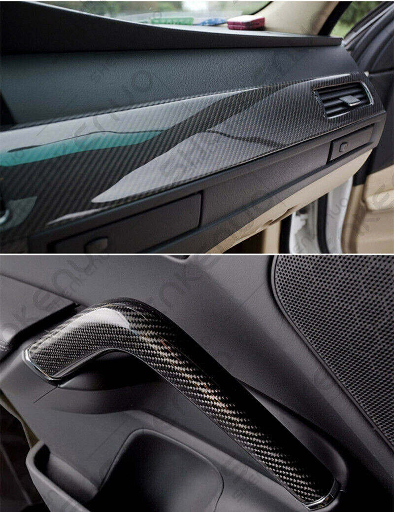 US Waterproof Carbon Fiber Vinyl Car Wrap Sheet Roll Film Sticker Decal Paper