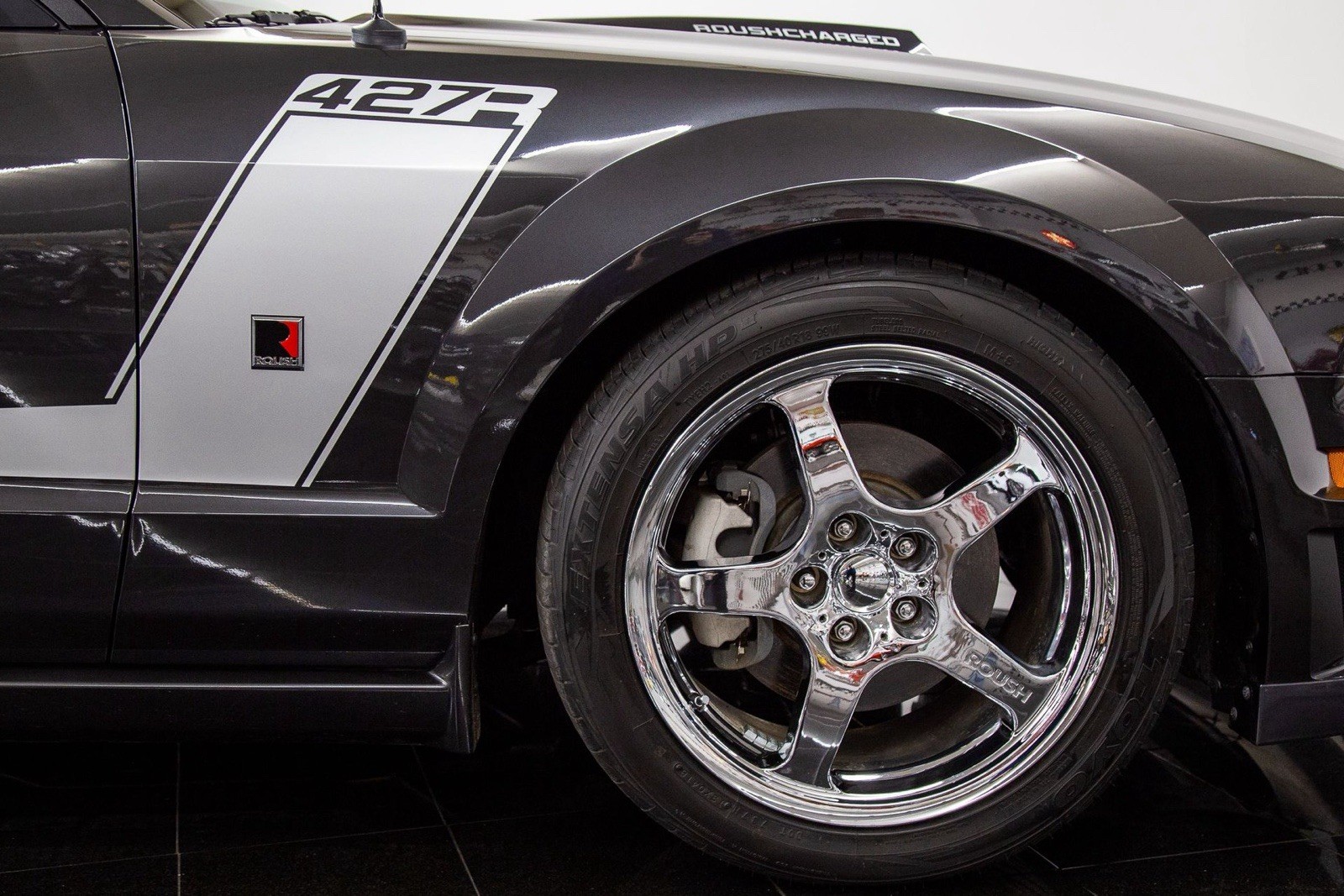 OEM 2007 ROUSH 427R COUPE SIDE GRAPHIC DECALS NEW 2PC SET FITS MUSTANG ORACLE