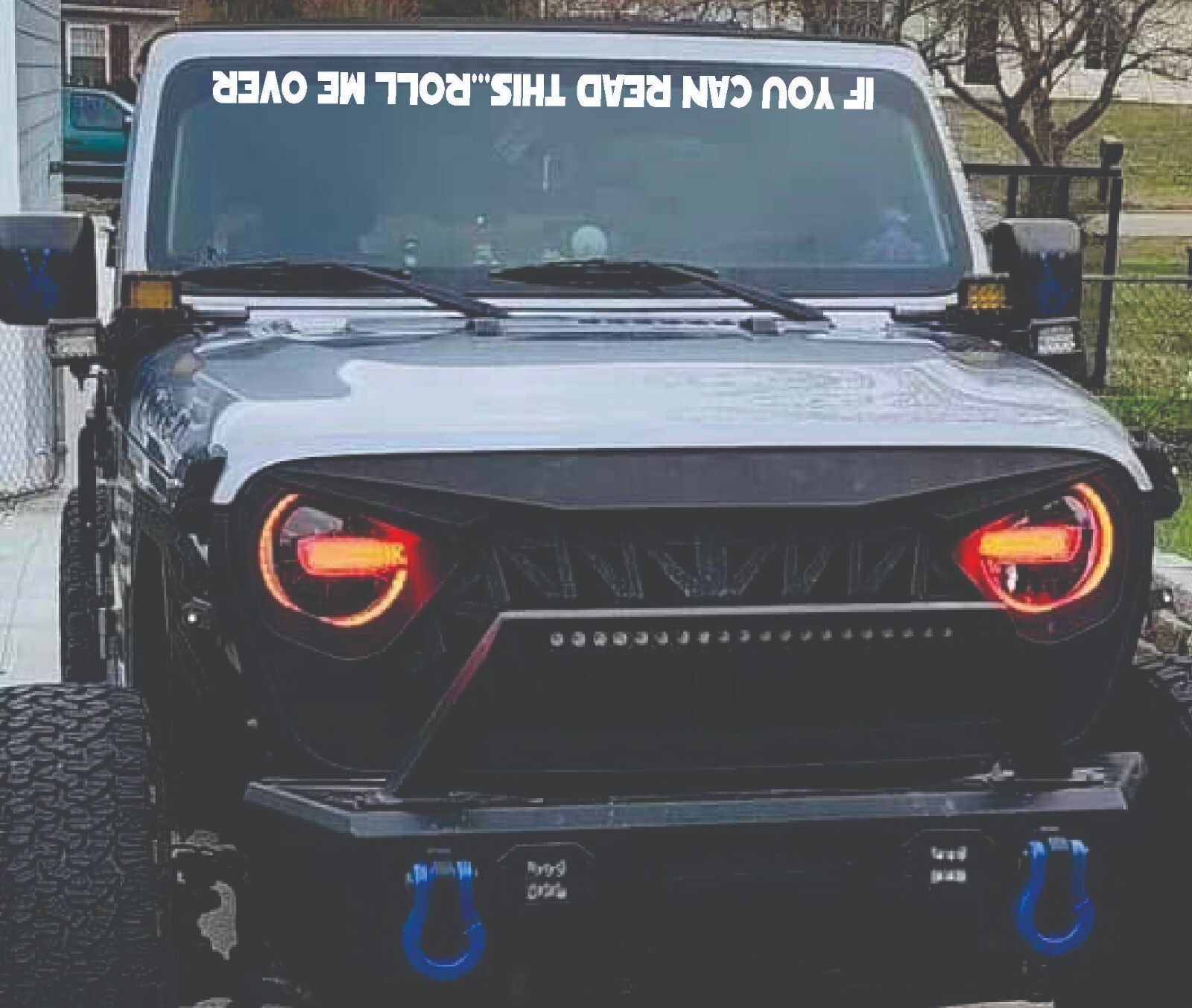 IF YOU CAN READ THIS Window Decal Sticker JL JK TJ Wife Girl Offroad 4×4 Winch