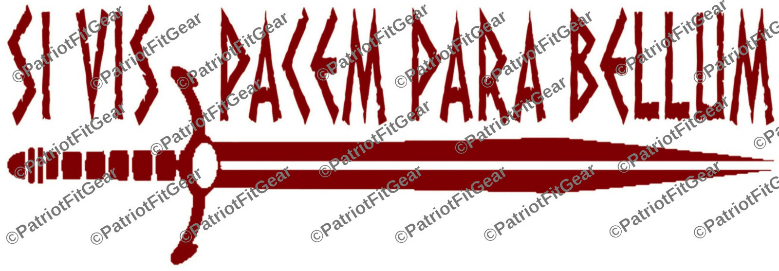 Si Vis Pacem Para Bellum,7″x3″,John Wick,If You Want,Molon Labe,2A,Vinyl Decal