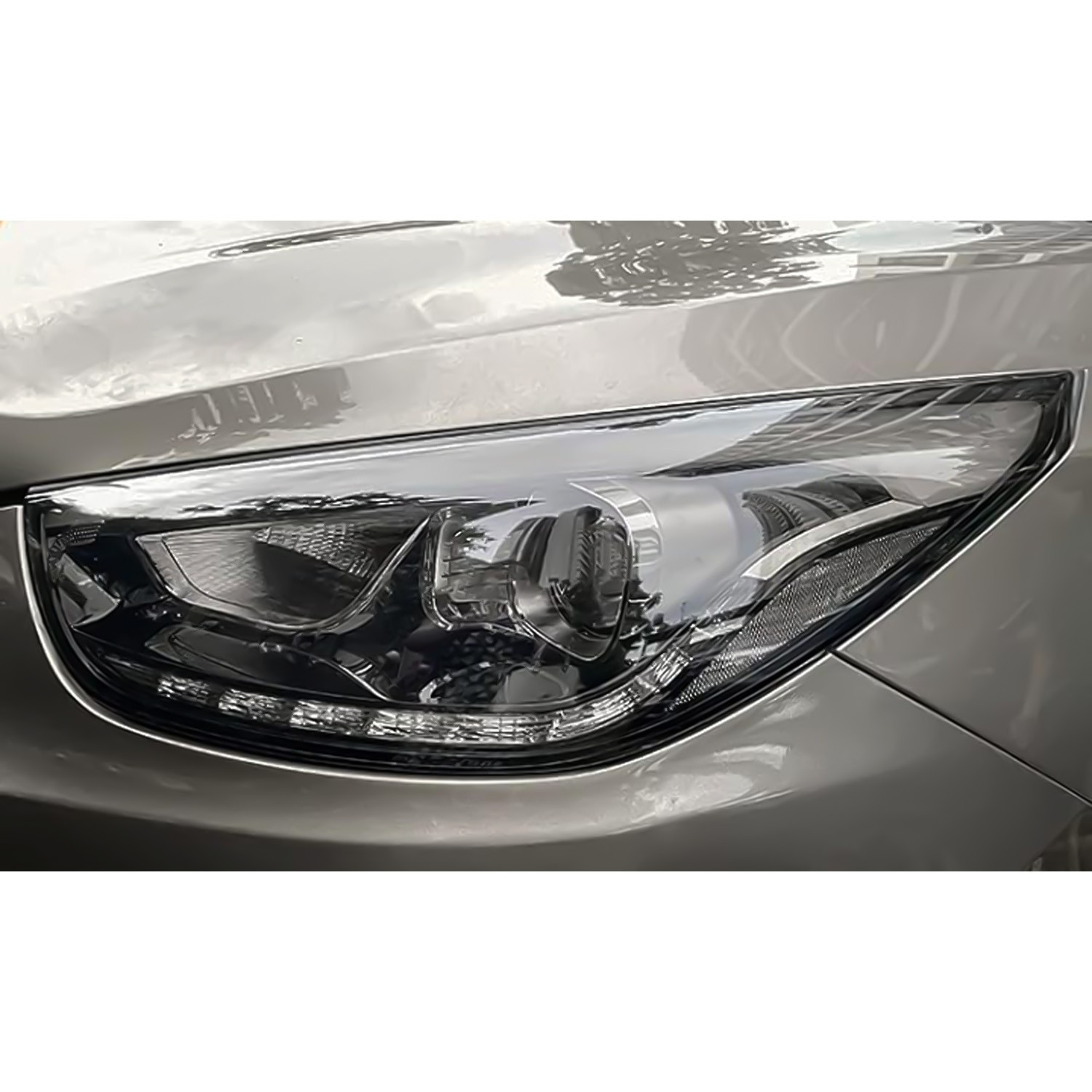 Car Light Tint Film Headlight Fog Light Taillight Shiny Accessories Light Black