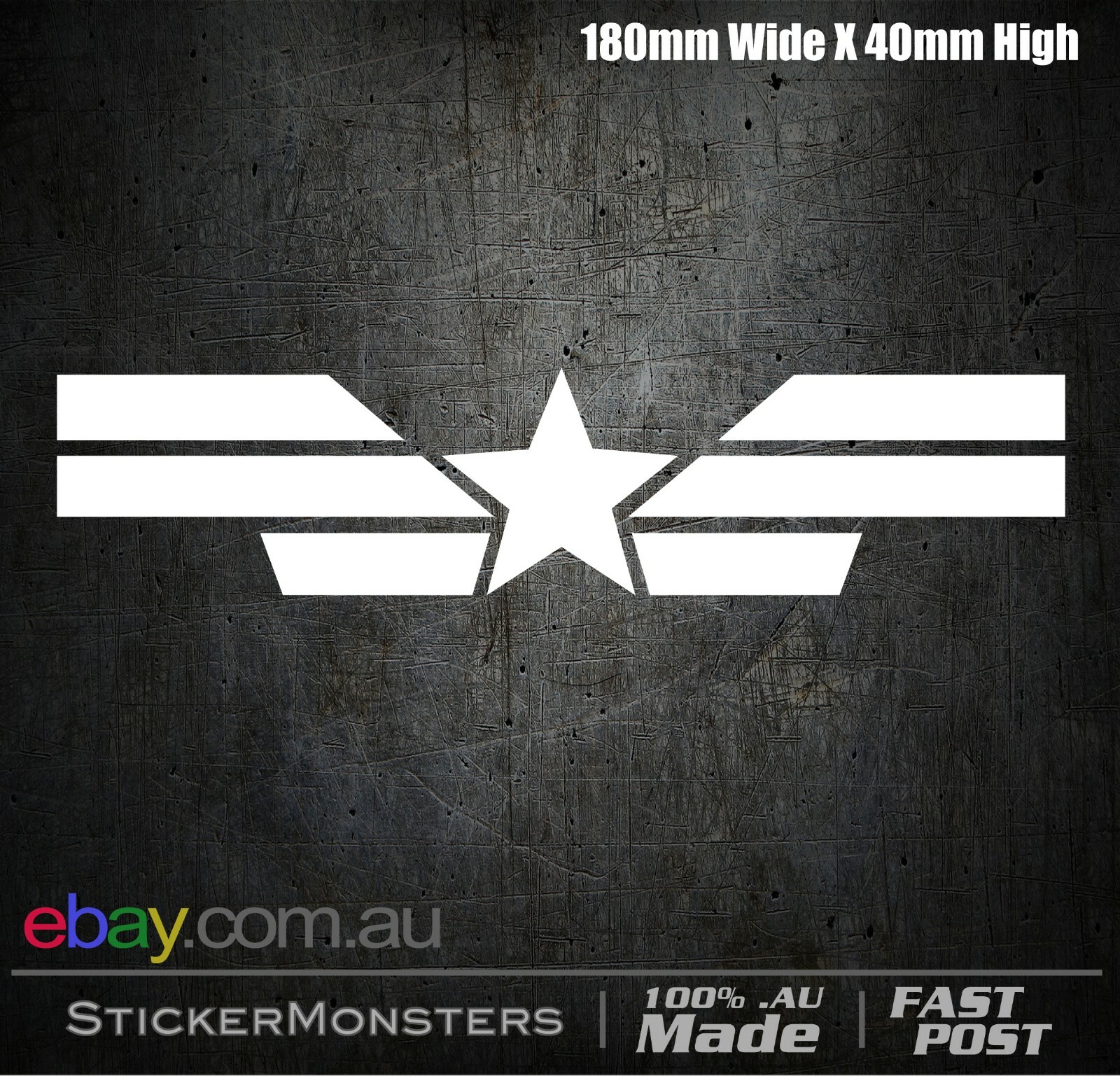 CAPTAIN AMERICA Sticker 180mmW The Avengers Superhero Car Van Laptop