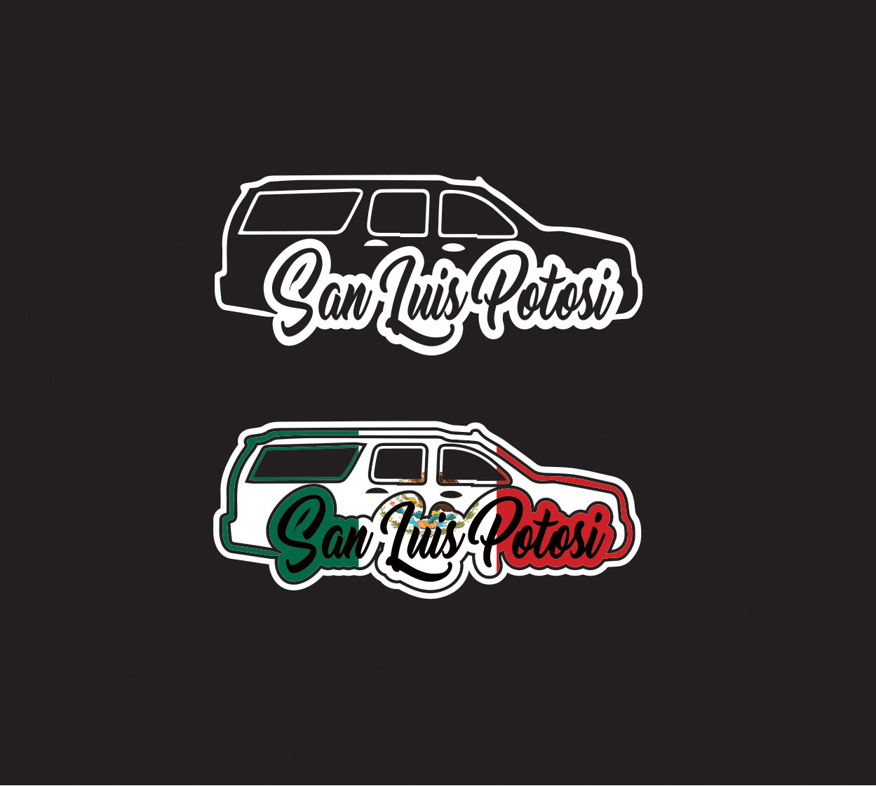 San Luis Potos Chevrolet Tahoe Decal Trokita Decal Car Sticker Mexico Trucking