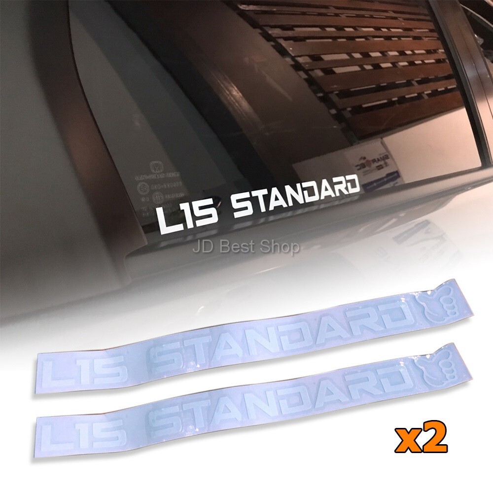Sticker JDM Style Vinyl Decal Dicut Jap L15 Standard For Honda GK GE Fit City RS