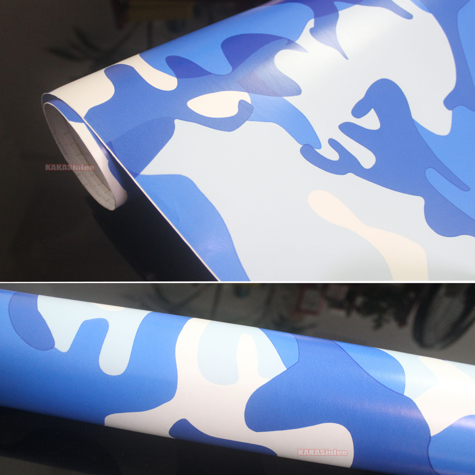 Bubble Free Camouflage Camo Car Digital Forest Vinyl Wrap Film Trim Sticker ABUS