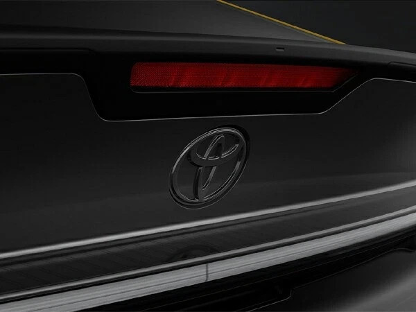 JDM OEM TOYOTA Prius 60 Nightshade MXWH61 Front Rear Emblem Set Black NEW JAPAN