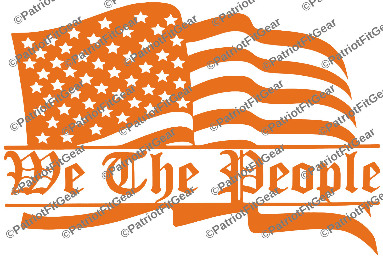 We The People Flag,12″x9″,Dont Tread On Me,Faith Family Freedom,1A,Vinyl Decal