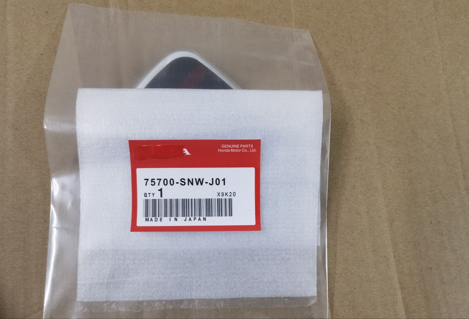 1pcs For Honda Odyssey 2009 – 2013 Black Red JDM H Rear trunk emblem Badge Logo