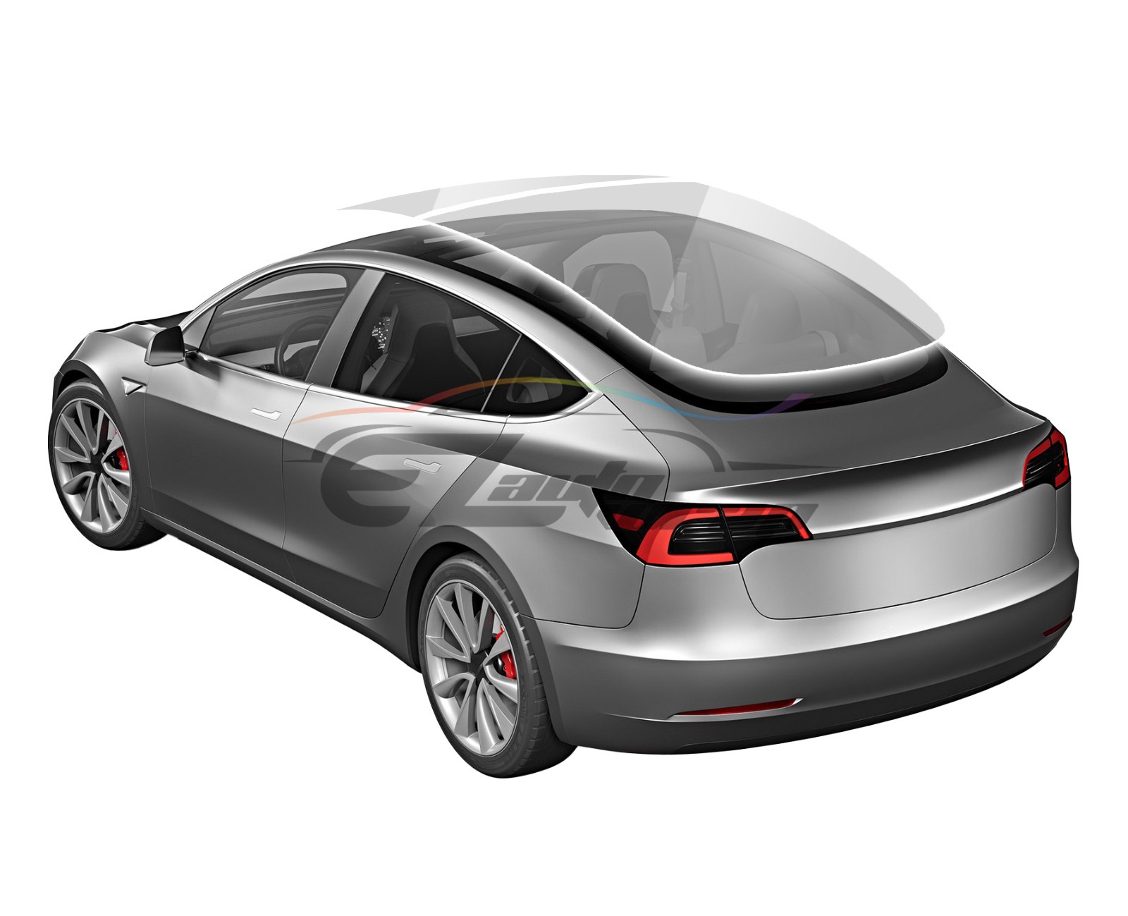 TPU Essmo Security Clear Glass Car Auto Sunroof VLT70% UV99% Windshield Sunshade