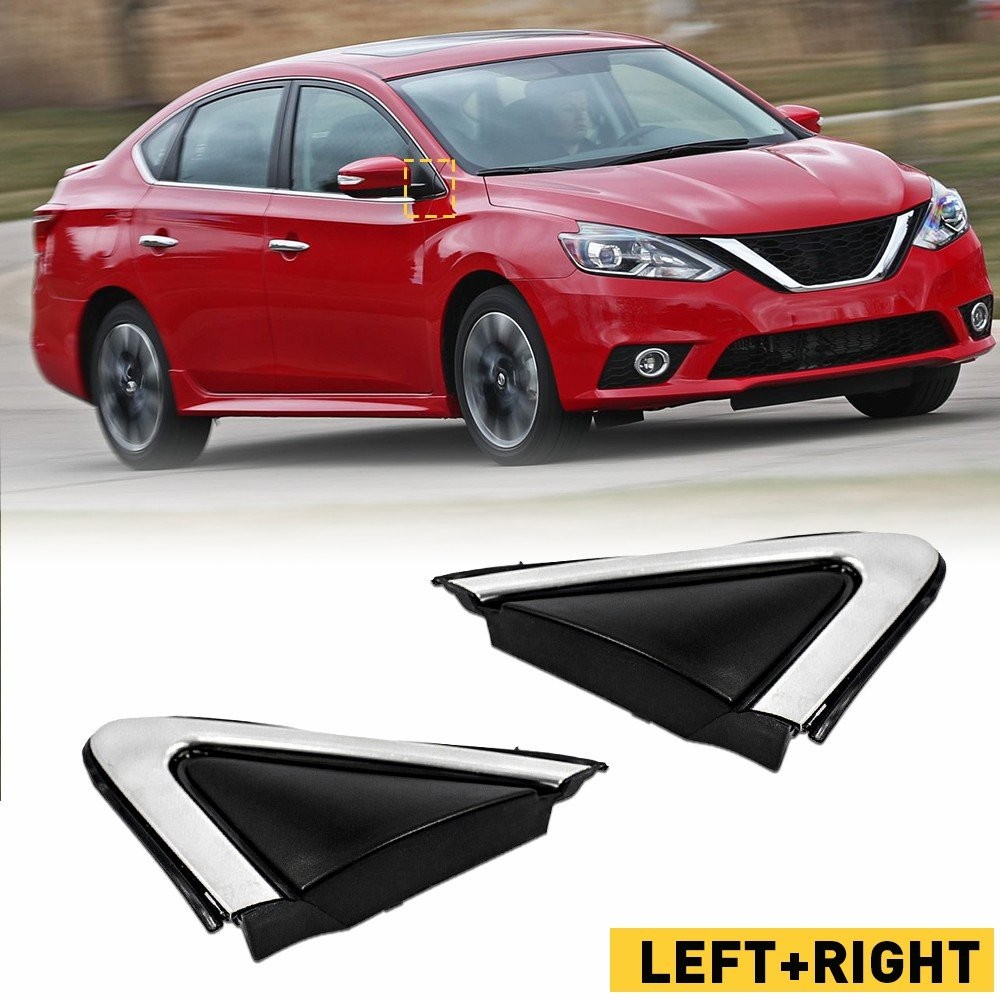 Front Right Left Side Fender Trim/Mirror Finisher For Nissan Sentra 13-19 E