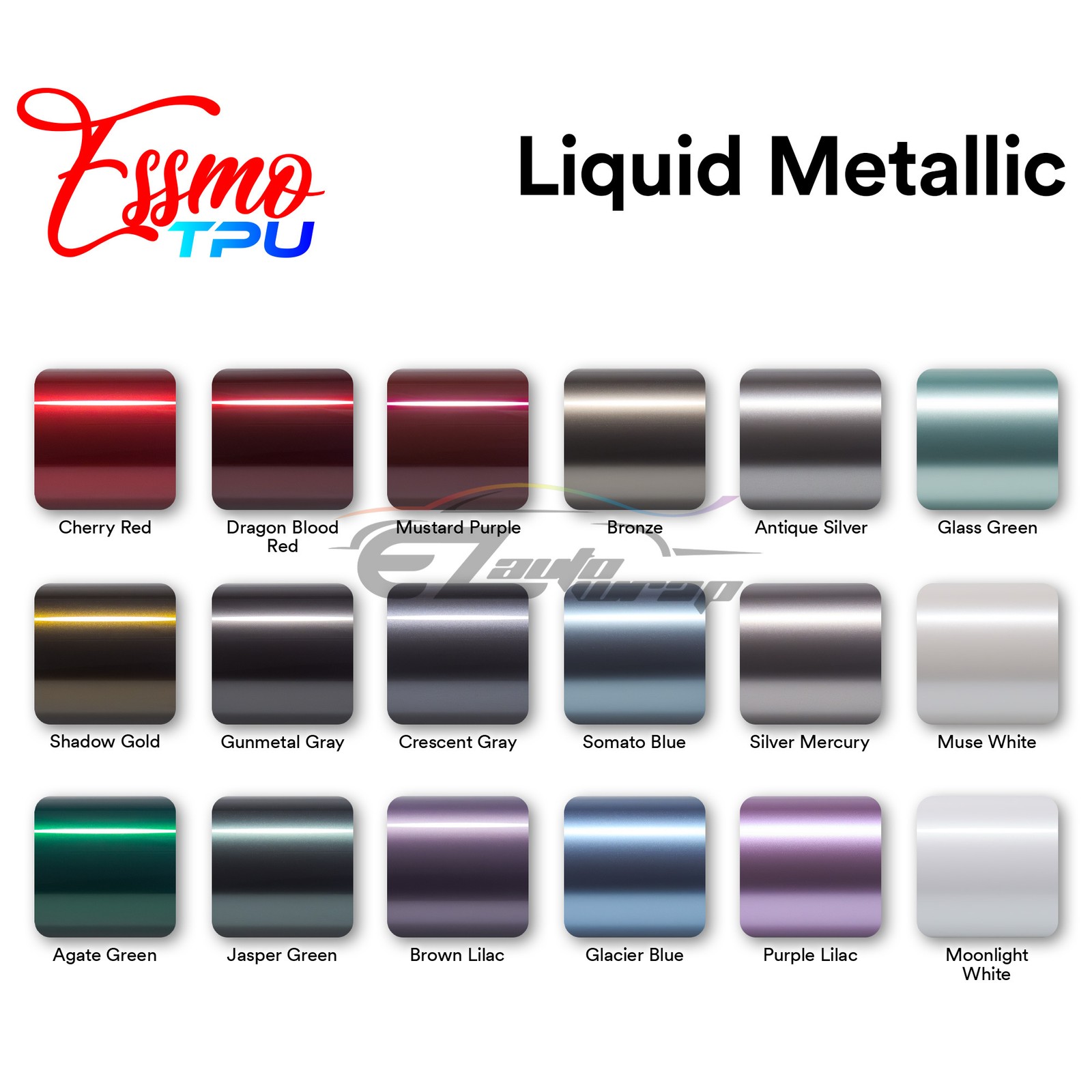 Liquid Metallic Bronze PPF TPU Paint Protection Film Dry Wet Apply Vinyl Wrap