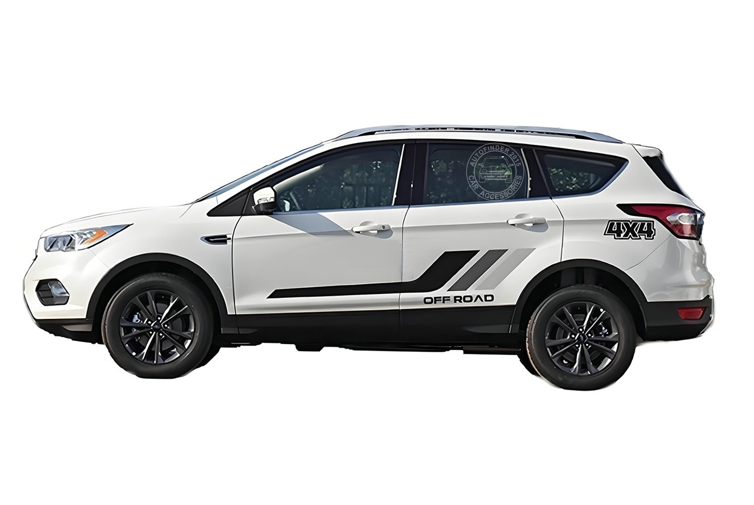 Graphics Stripe Car Sticker For Ford Escape 4×4 Side Door Racing Sport Decals