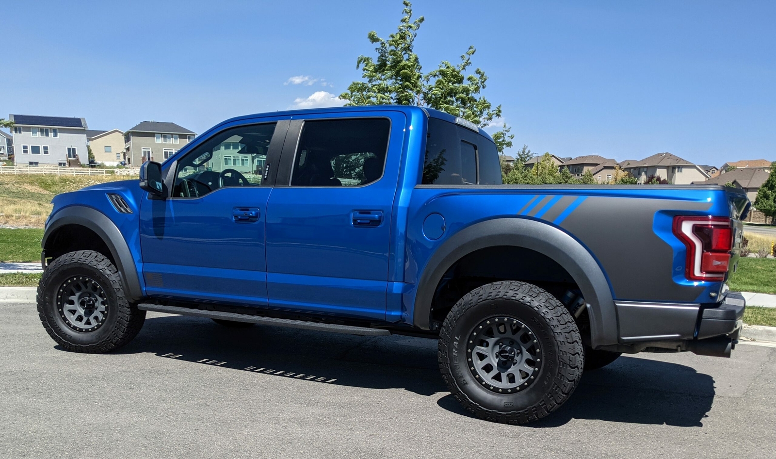 2020 Ford Raptor Bed Graphics Vinyl Side Decal Stickers Plain 2018 2019 2017