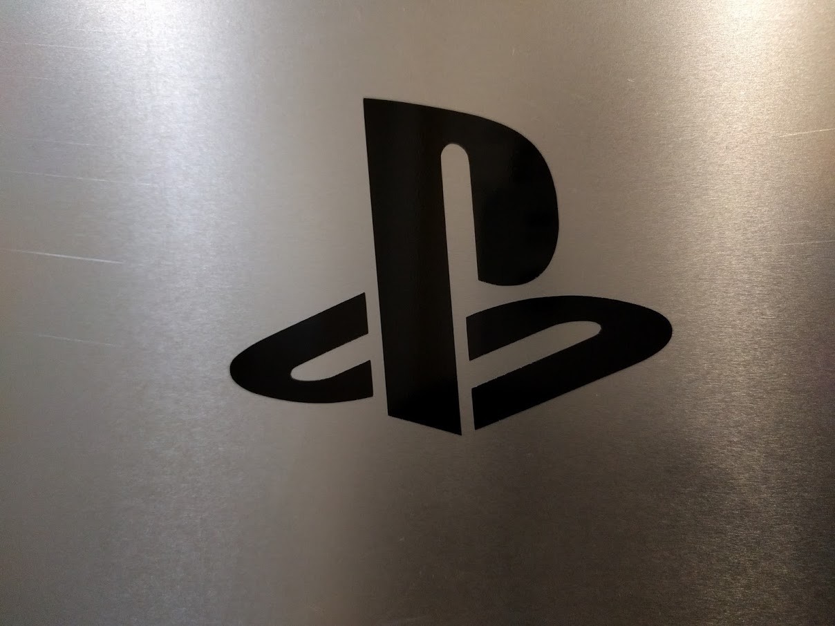 4 Pack V2 Playstation PS Vinyl Decal Sticker Gloss Black 2″ x 1.5″ (5cm x 4cm)