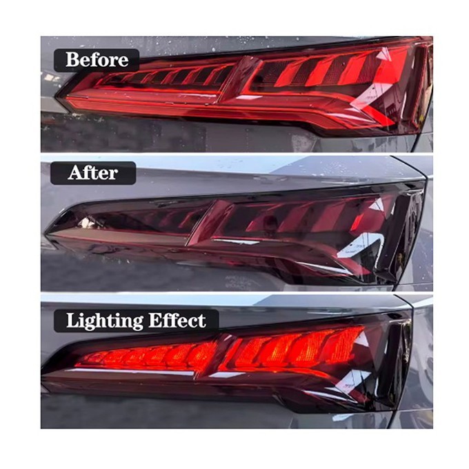 20Inch x 5Feet TPU Protection Tint Headlight Taillight with Tint Air-Release
