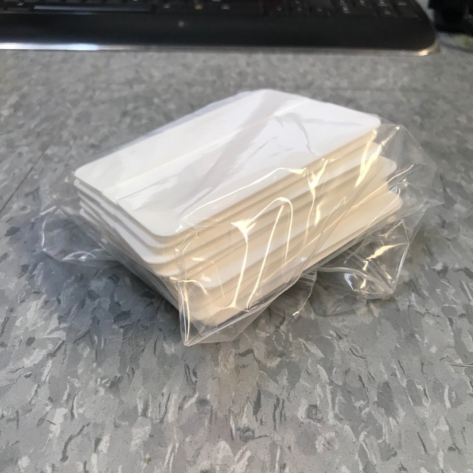 White Plastic Application Squeegees / appyling tool for vinyl decals 10X
