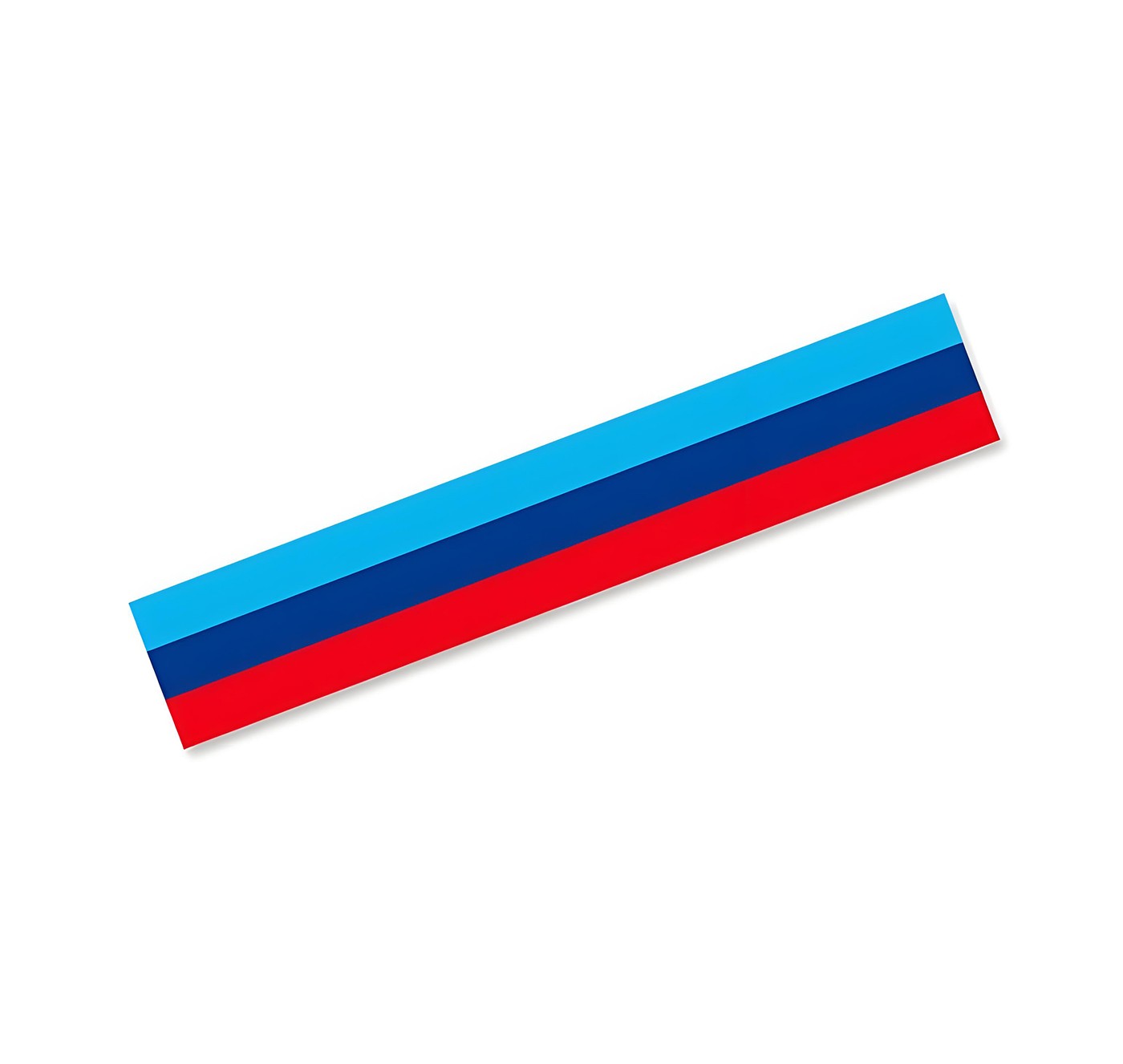 Tricolor Racing Stripe Car Hood Sticker For BMW Germany Flag Bonnet Vinyl Decal