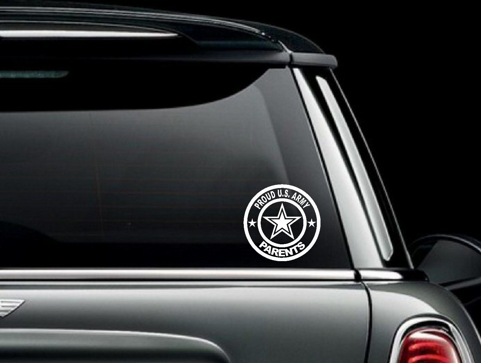 Proud US Army Parents Cut Vinyl Car Window Decal Sticker US Seller US Made