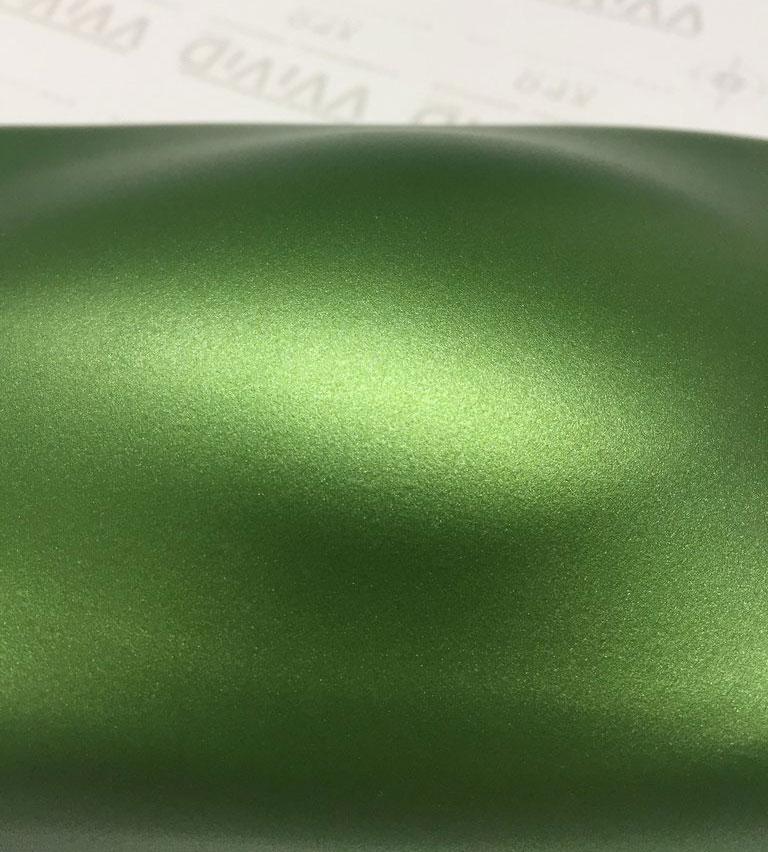 VVivid 2020 VVivid+ Matte Metallic Green (Ghost) Vinyl Car Wrap Film | V207
