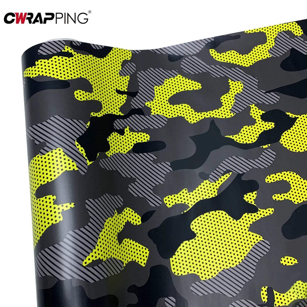 Vinyl Wrap Car Sticker Camouflage Film External Car Stickers Auto Outdoor Access