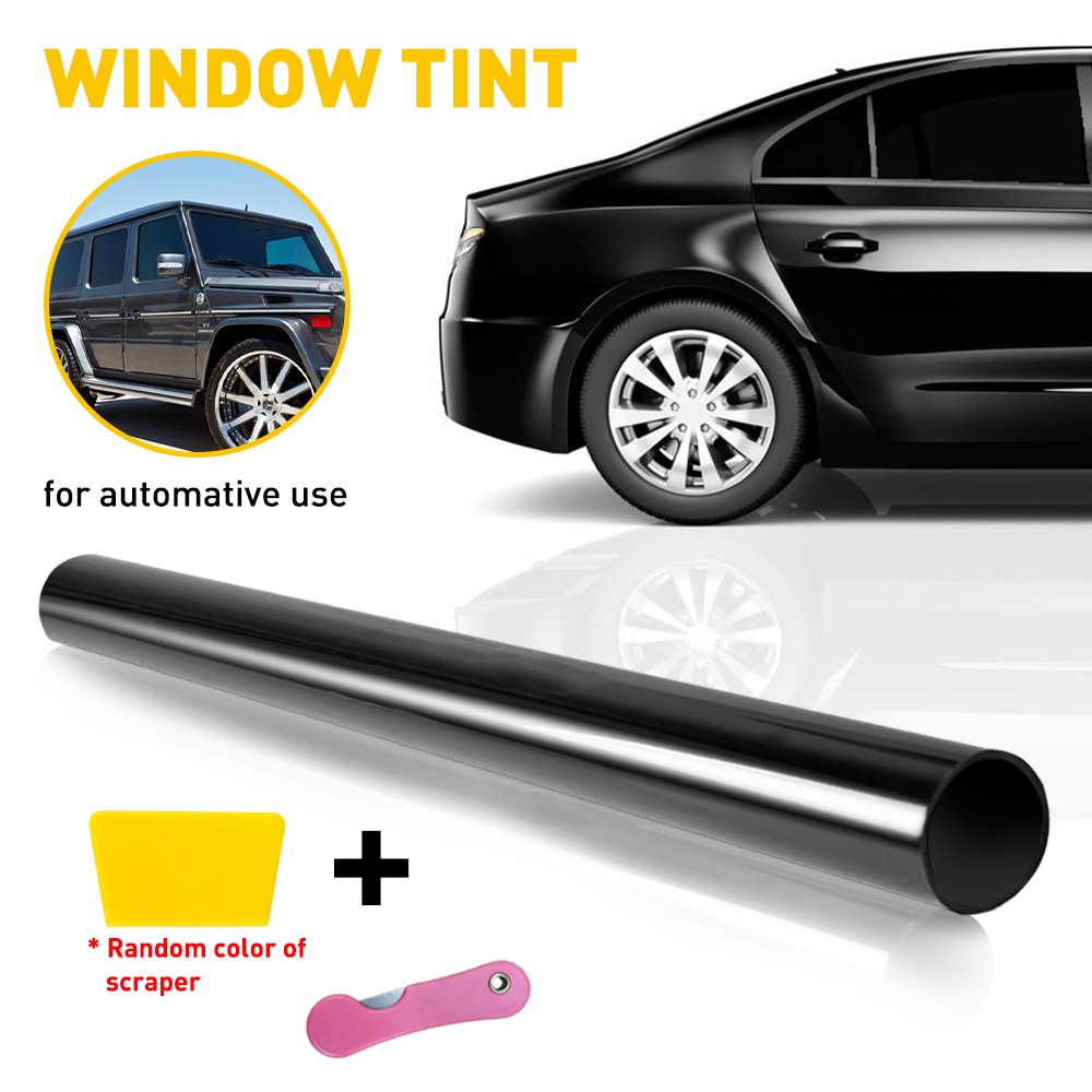 300CM Uncut Roll Window Tint Film 15% VLT Home Office Glass 20″x10ft Feet 1-10X