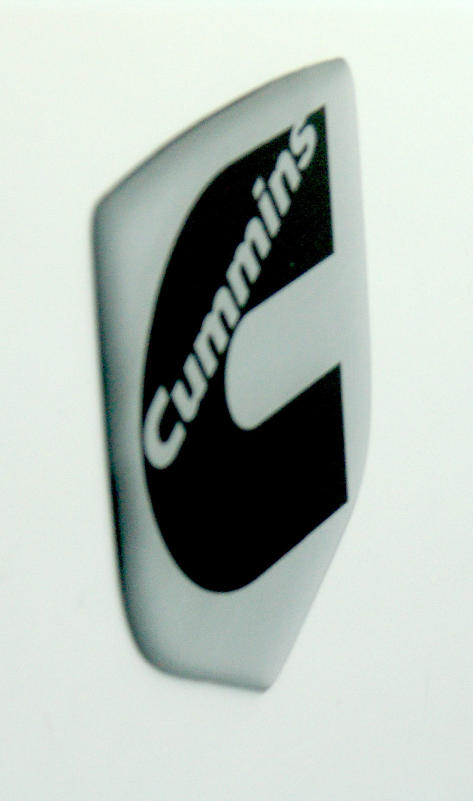 GRILLE EMBLEM fits RAM DIESEL 2006-2010 SILVER/BLACK C
