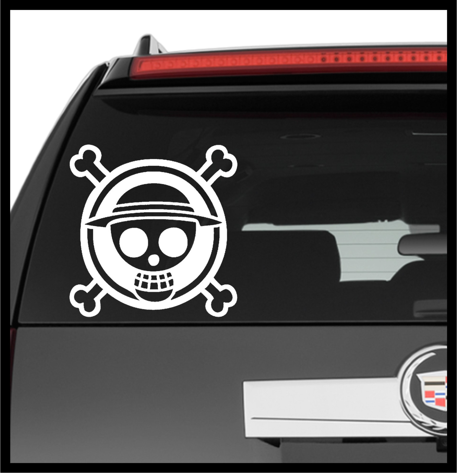 Decal Vinyl Truck Car Sticker – Anime One Piece Skull And Crossbones