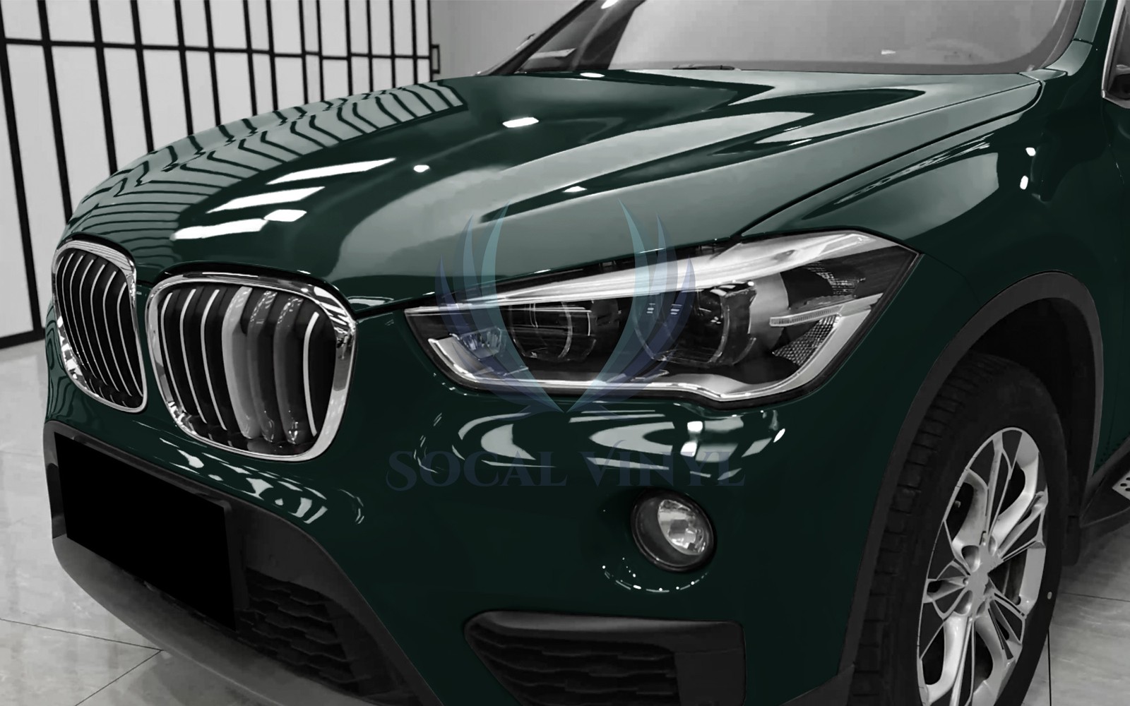 ESSMO PET Super Gloss Turquoise Gre Vehicle Vinyl Wrap Decal Sheet Like Paint