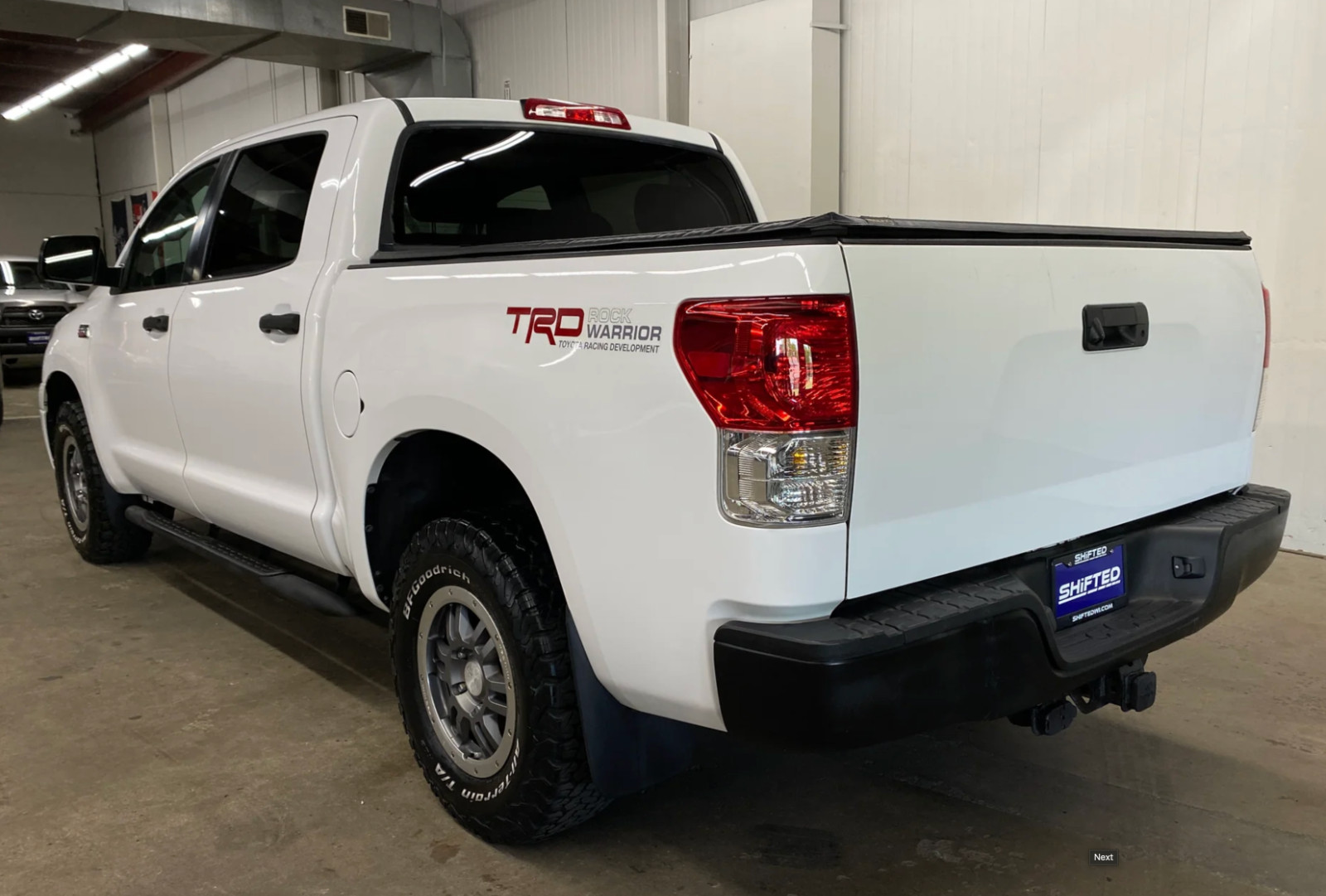 Pair (2) TRD Rock Warrior Bedside Stickers Decals, Fits Tundra, Tacoma, 4Runner