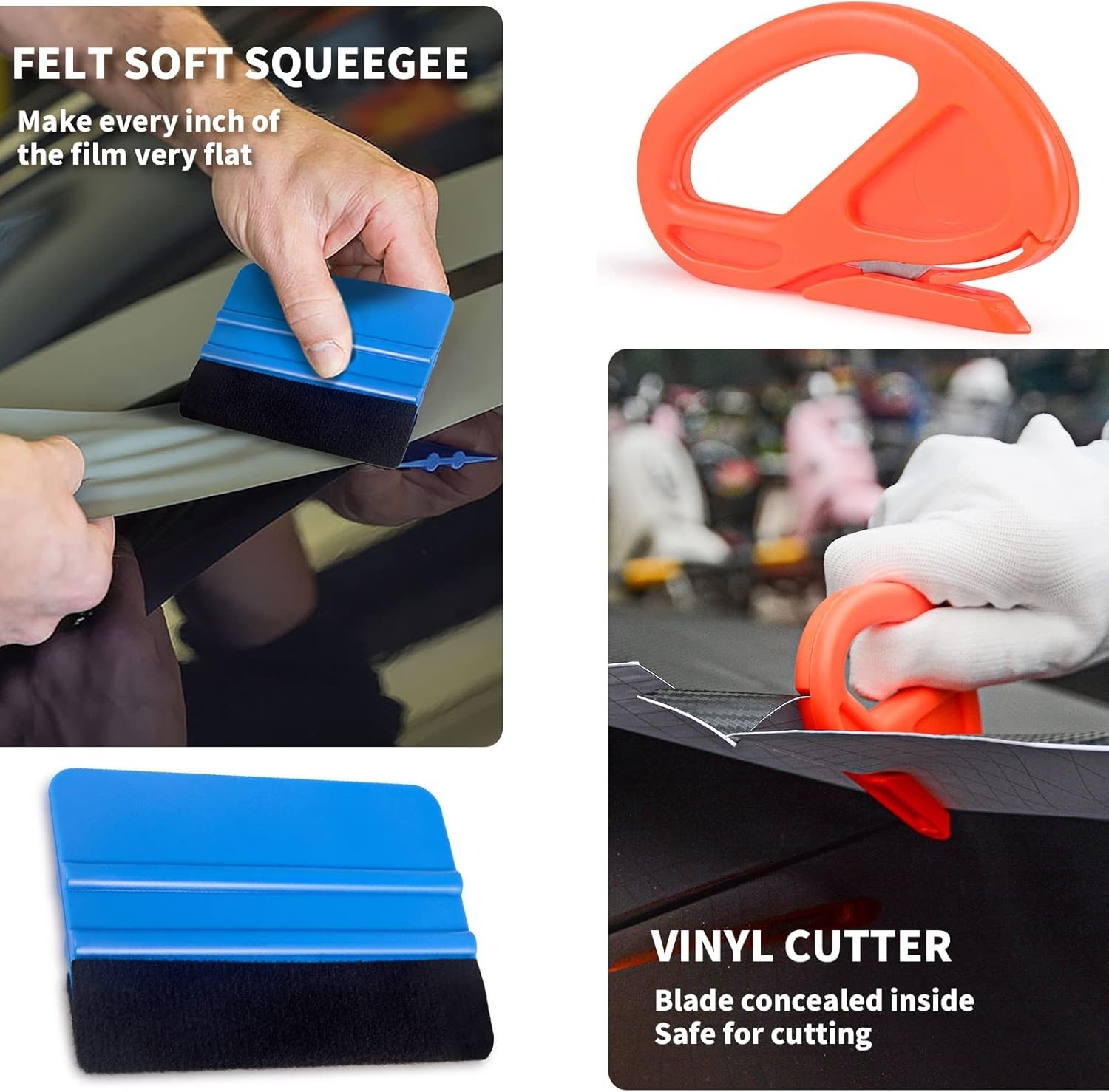 Comprehensive Vinyl Wrap Tool Kit for Window Tinting – Complete Car Wrapping Set
