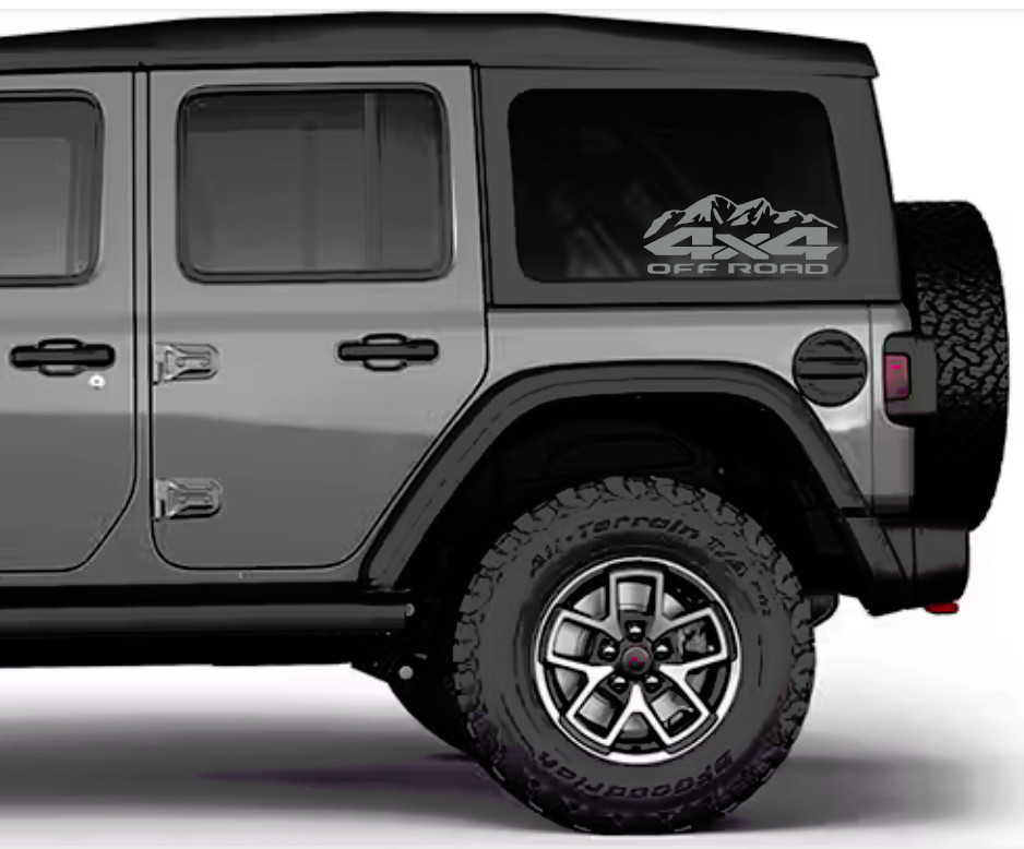 4×4 Vinyl Decal Sticker | Off-Road Truck Crawler [5]