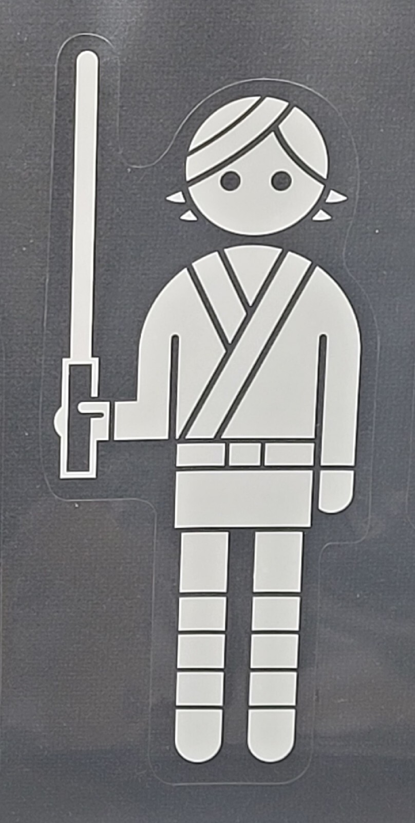 STAR WARS Stick Figure Family Car VINYL Decals – Lucasfilm Licensed – YOU CHOOSE