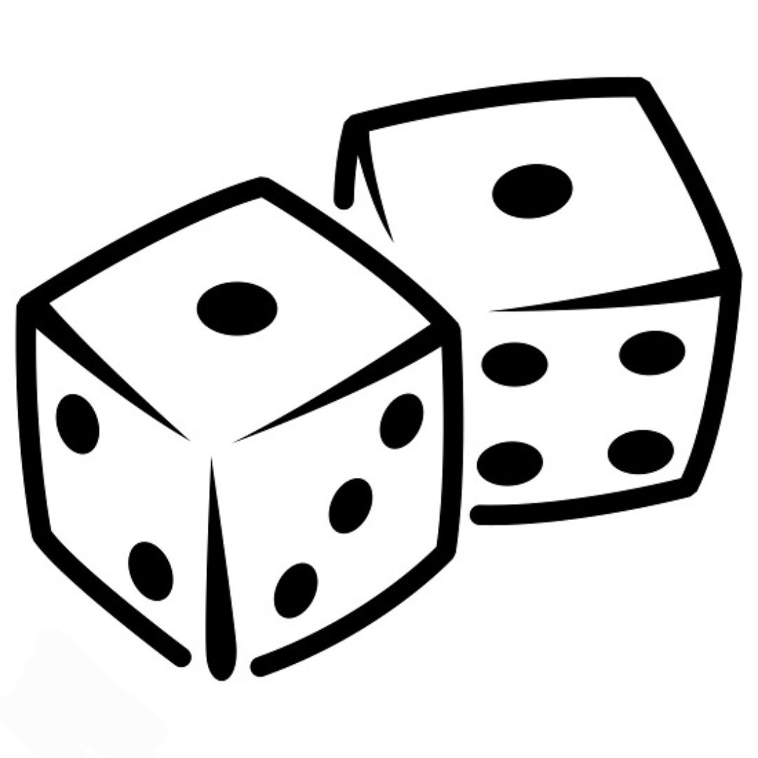 Snake Eye DICE With Area code 9″ Vinyl window decal.