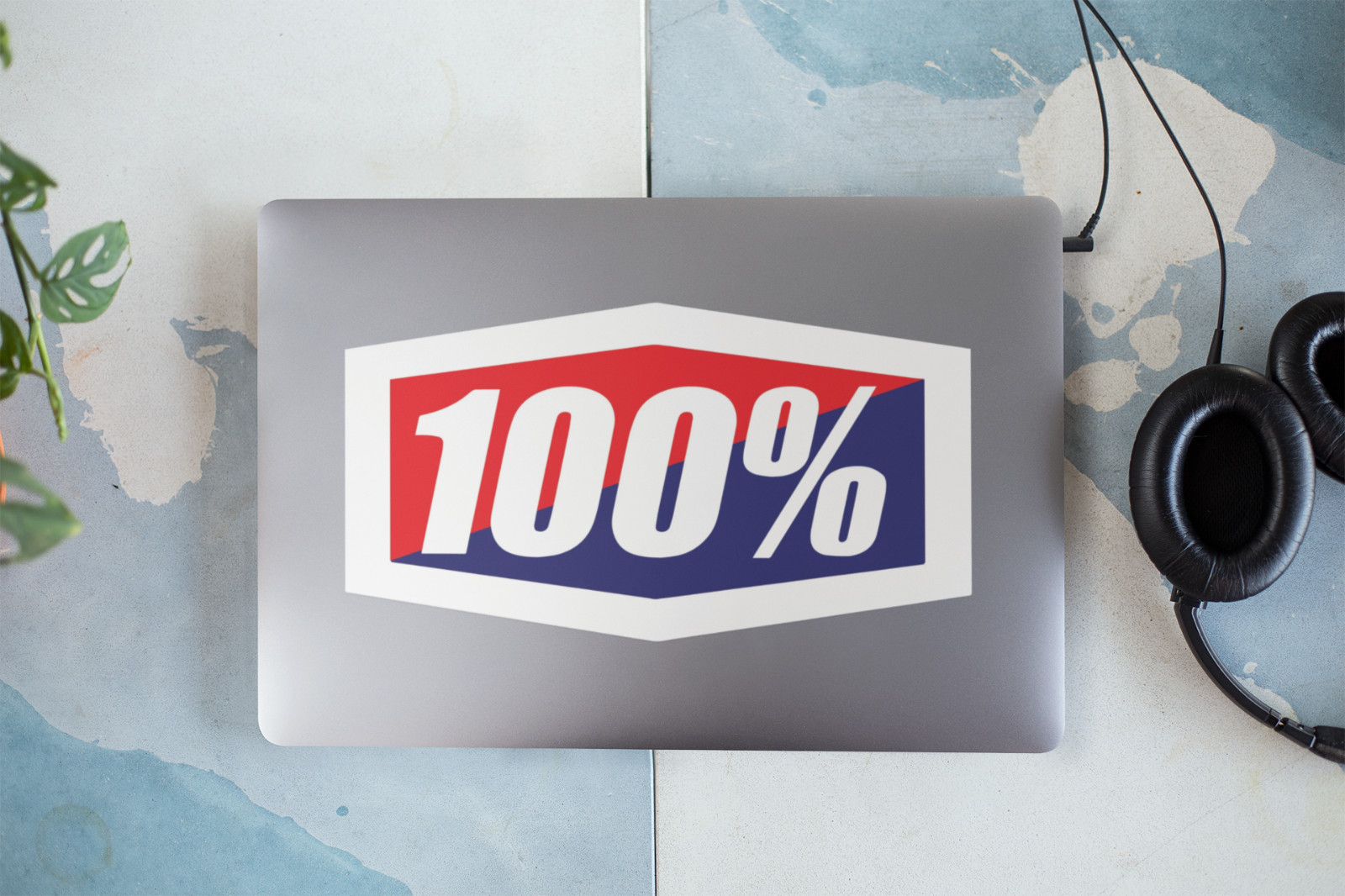 100% Motocross Vinyl LOGO Decal Dirt Bike MX Supercross ATV Sticker