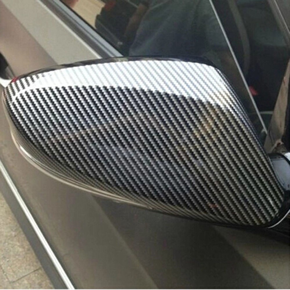 Black Carbon Fiber 12×60 inches 5Years Car Wrap Vinyl Roll with Air Release